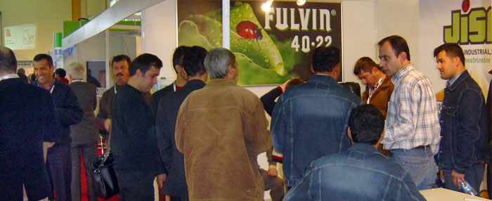 Promotion of humic acids at international trade fairs